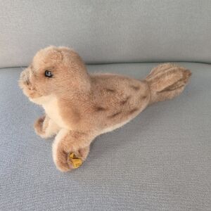 Robby the Seal EAN number "1175/14." STEIFF Vintage